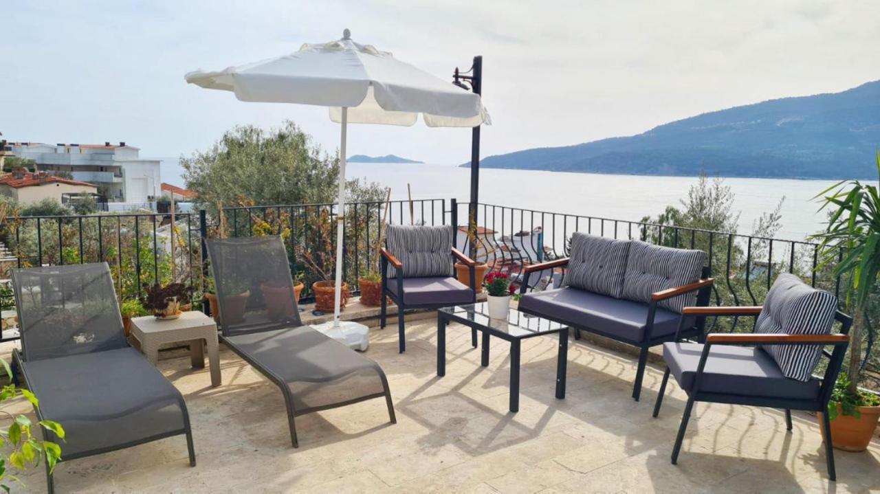 Shared Pool Flat Located 3 Min To Beach In Kalkan Apartment Екстериор снимка